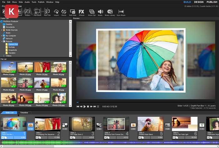 ProShow Producer - Phần mềm làm video trình chiếu ảnh chuyên nghiệp