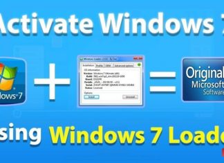 Active Window bằng phần mềm Windows Loader 2.2.2