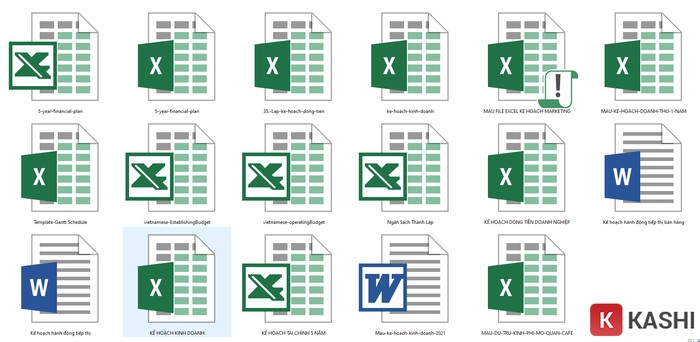 Tải trọn bộ tài liệu mẫu lập kế hoạch kinh doanh trên Excel, Word mới nhất 2022